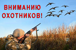 Вниманию охотников любителей Октябрьского района